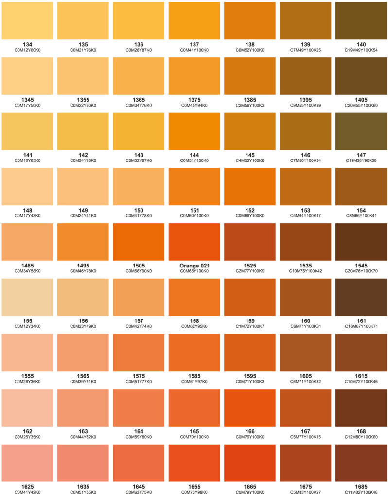 Colour Chart - Web Directions