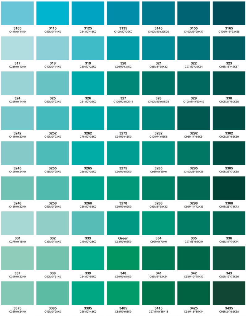 Colour Chart - Web Directions